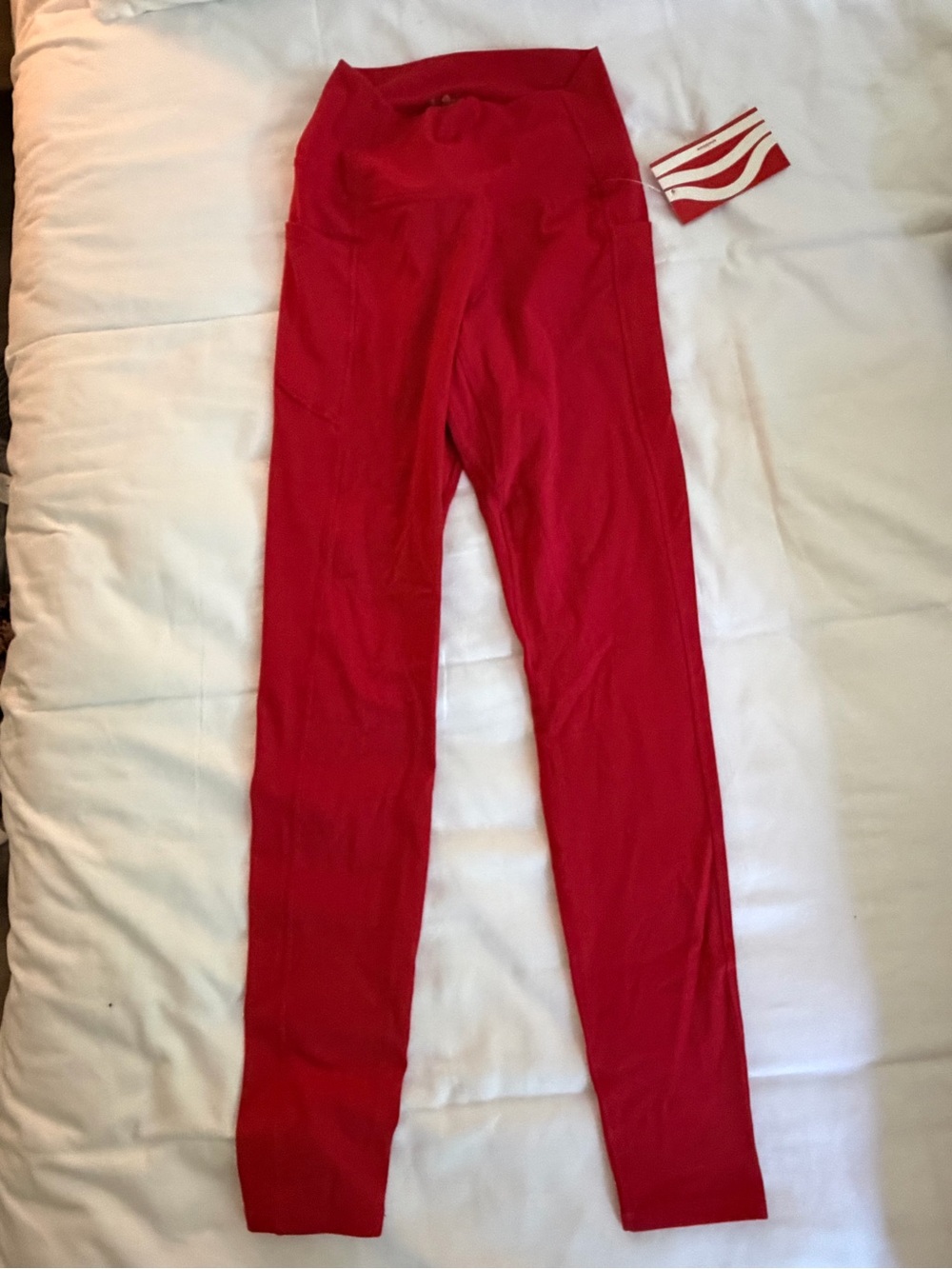 Red Workout Leggings